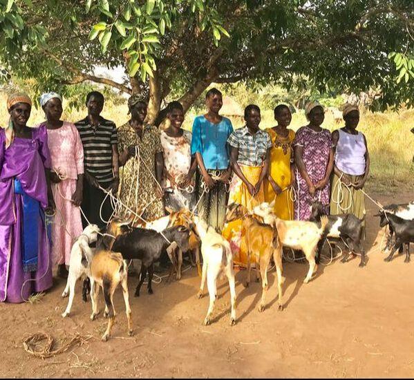 October recipients for the donation of 10 goats from Tom Paladino! Thank you Tom!